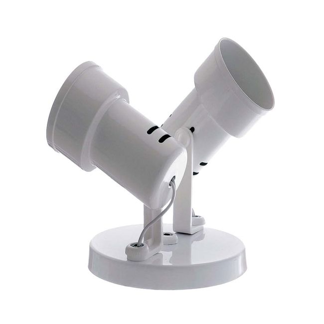 Spot Auremar duplo bocal branco