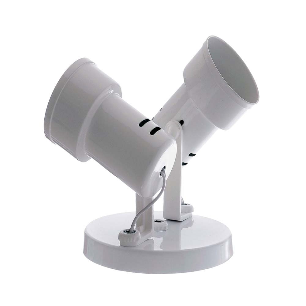 Spot Auremar duplo bocal branco