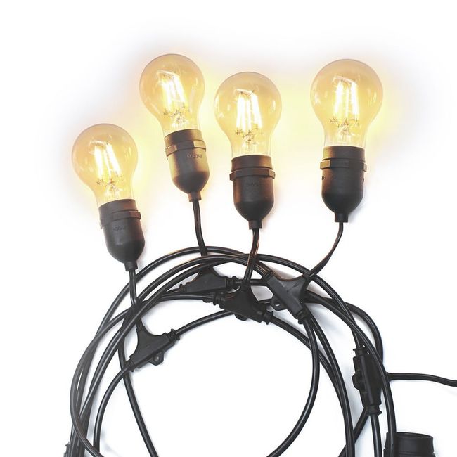 Cordão de Luzes Taschibra com 8 Soquetes E27