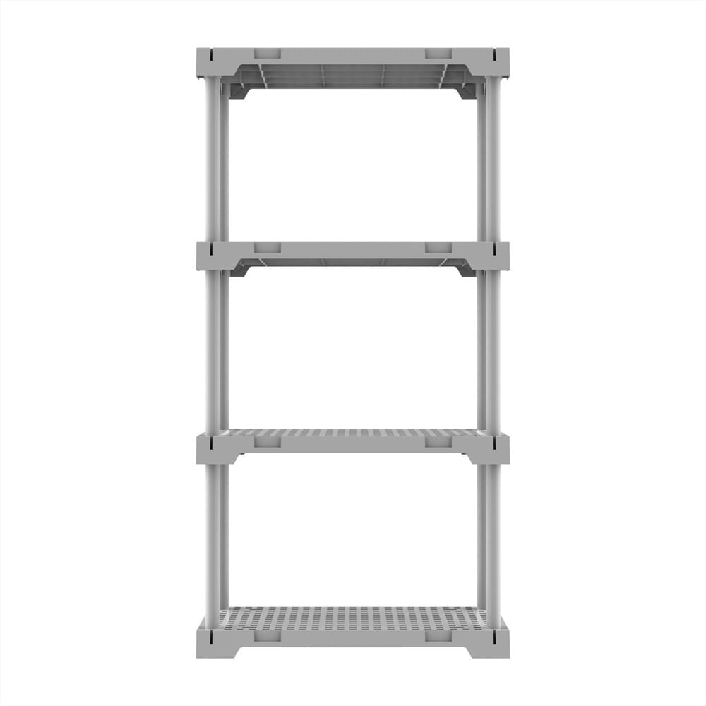 Estante Plástica 35X70 Modular Poly Eco 4 Prateleiras Branca Grifit