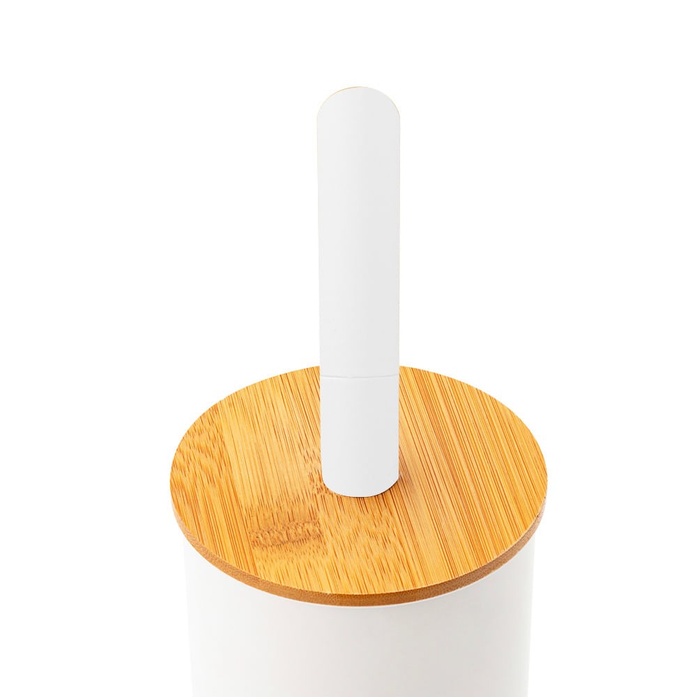 Escova Sanitária Com Suporte Branca Coisas E Coisinhas