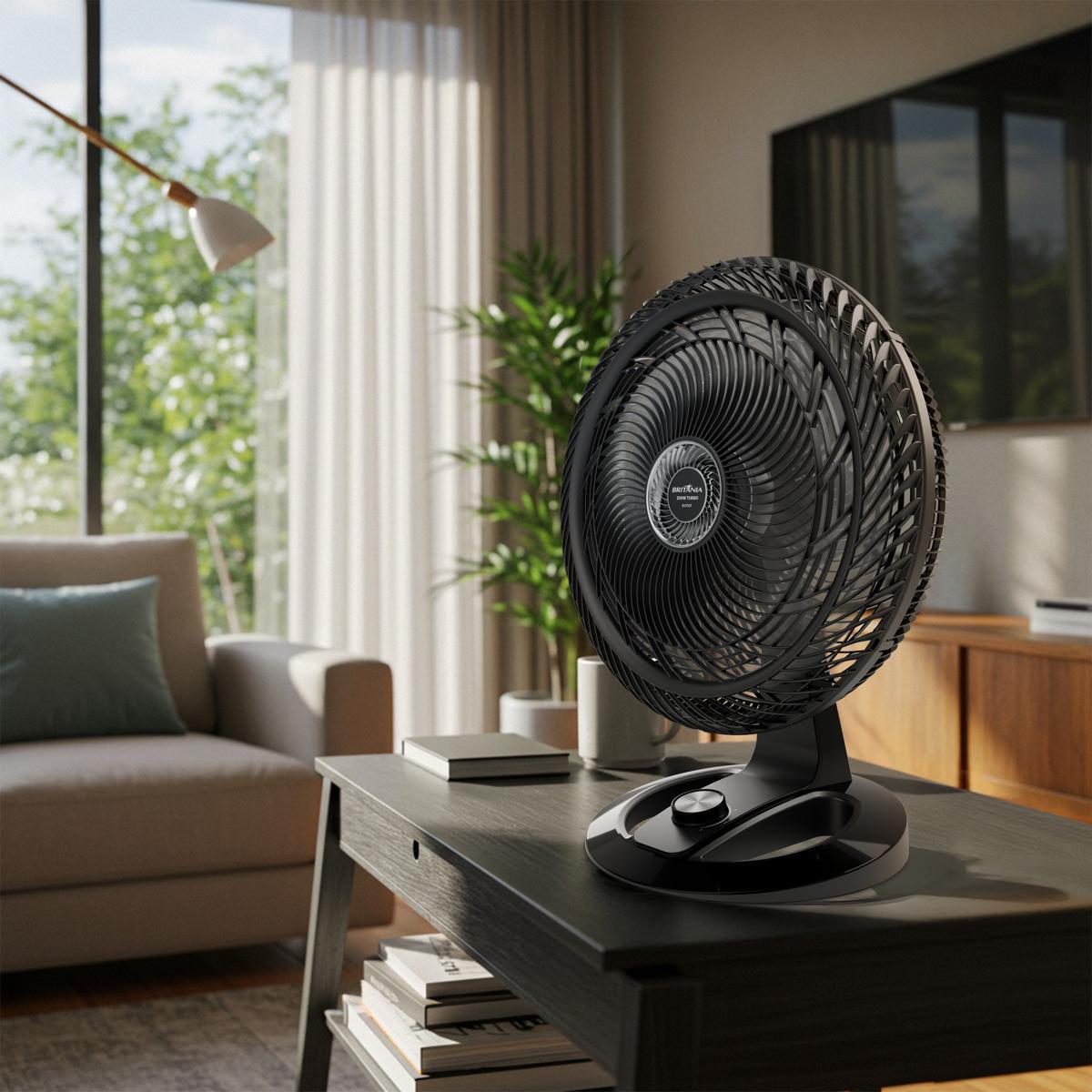 Ventilador 2 em 1 Britânia Maxx Force 8 Pás 127V 230W BVT50T