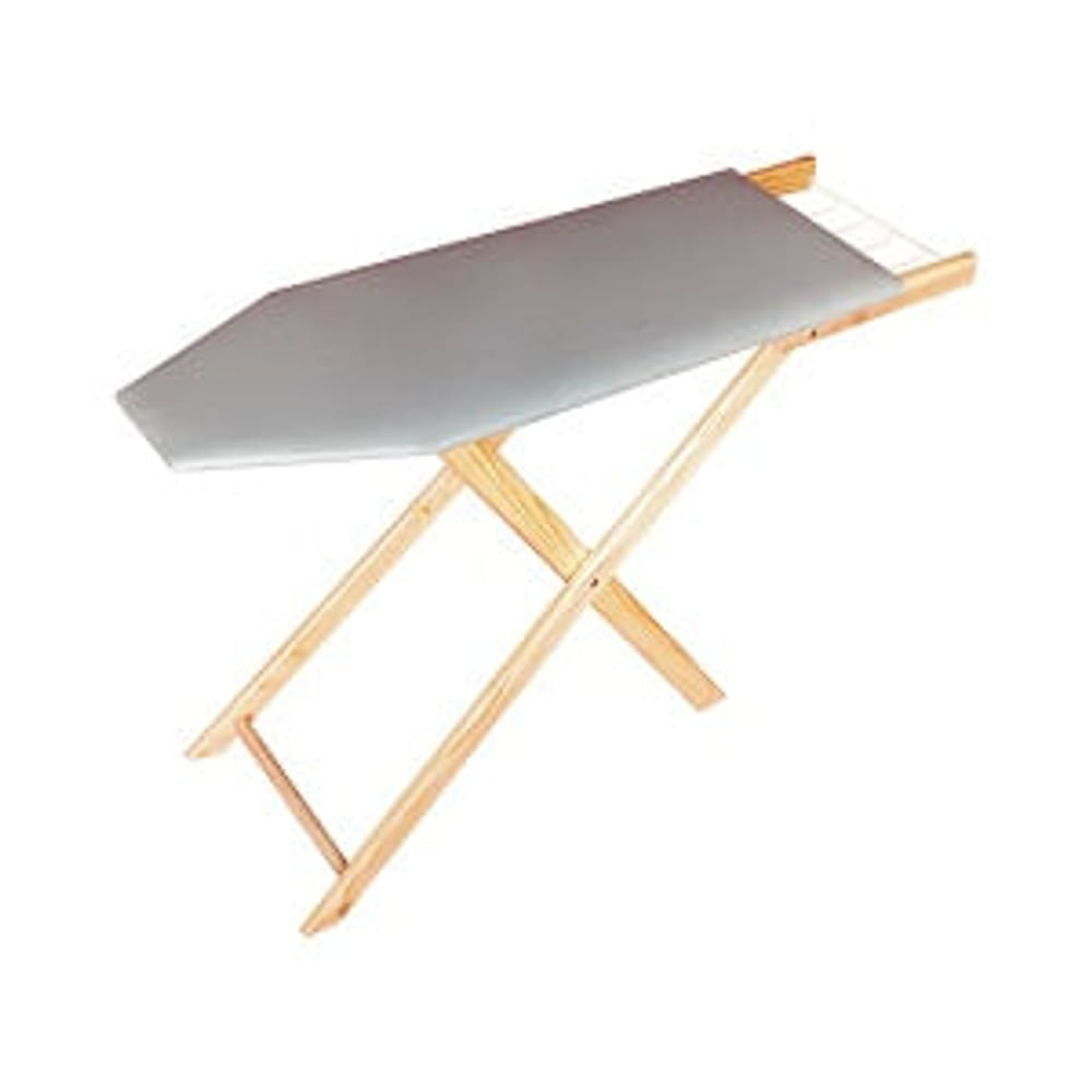 Tábua de Passar Roupas em Madeira Super Luxo Casa