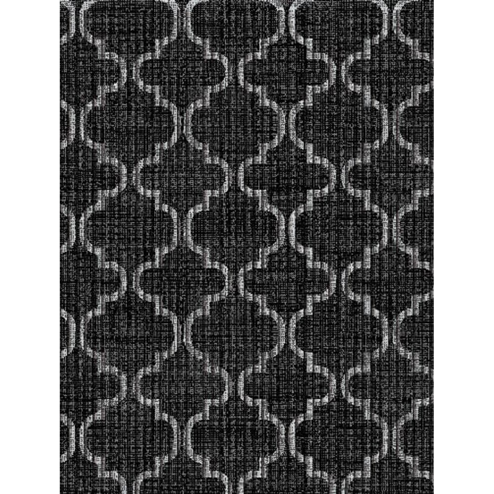 Passadeira Trop Árabe Preto 0,65M X 1M