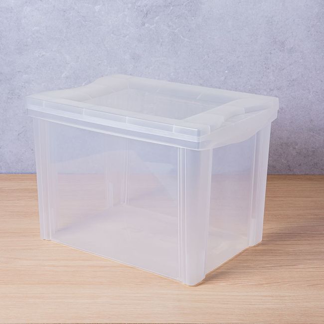 Organizador Médio Alto 30 Litros Radical Color Cristal Ordene