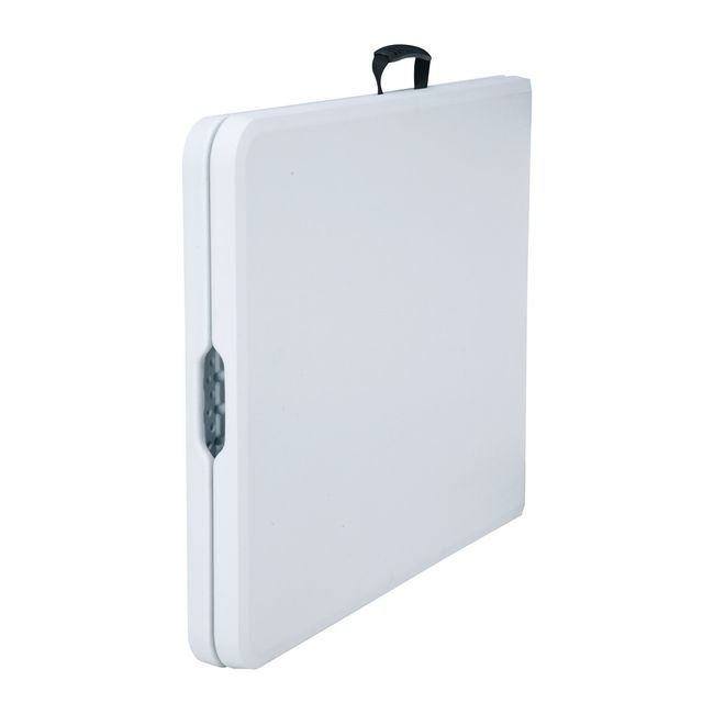 Mesa Em Aço Dobrável 150cmx75cm Branco Coisas e Coisinhas