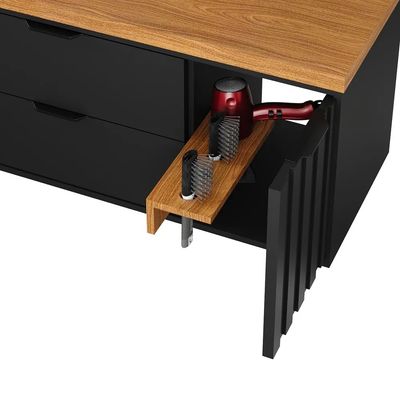 Gabinete Bruxelas 90Cm Freijo Preto Darabas | Telhanorte