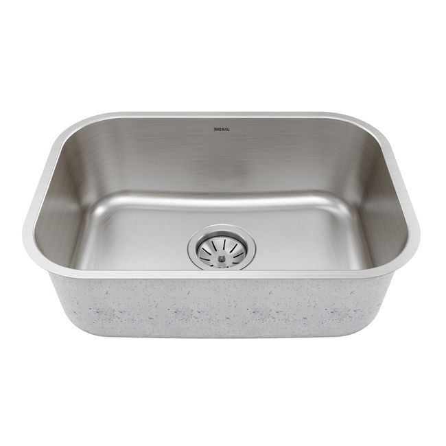 Cuba Simples CS1 Escovada Em Aço Inox 304 46x31x18cm Mekal