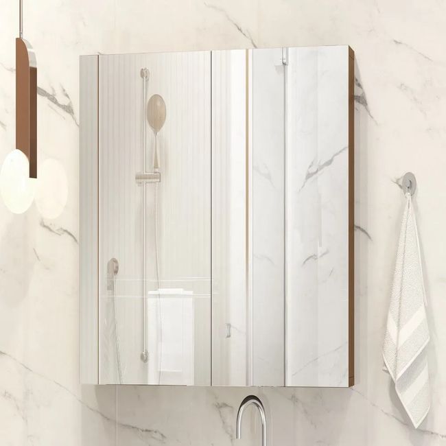 Espelheira Life 80 Freijó Astral Design