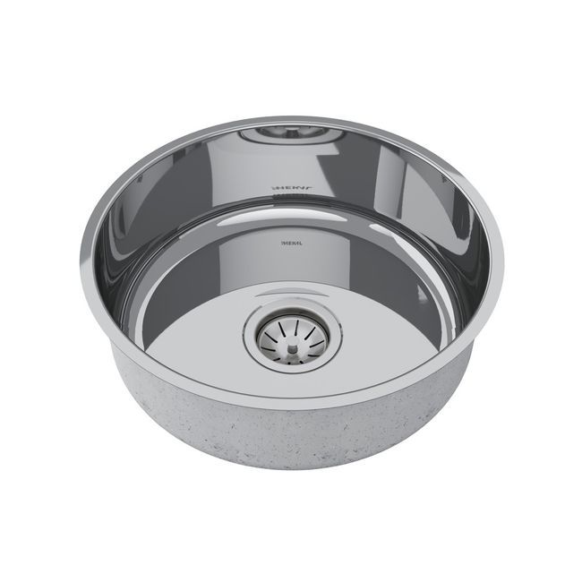 Cuba Redonda CR38 0.7 Alto Brilho Válvula 4.5 38X38X17CM Aço 304 Mekal