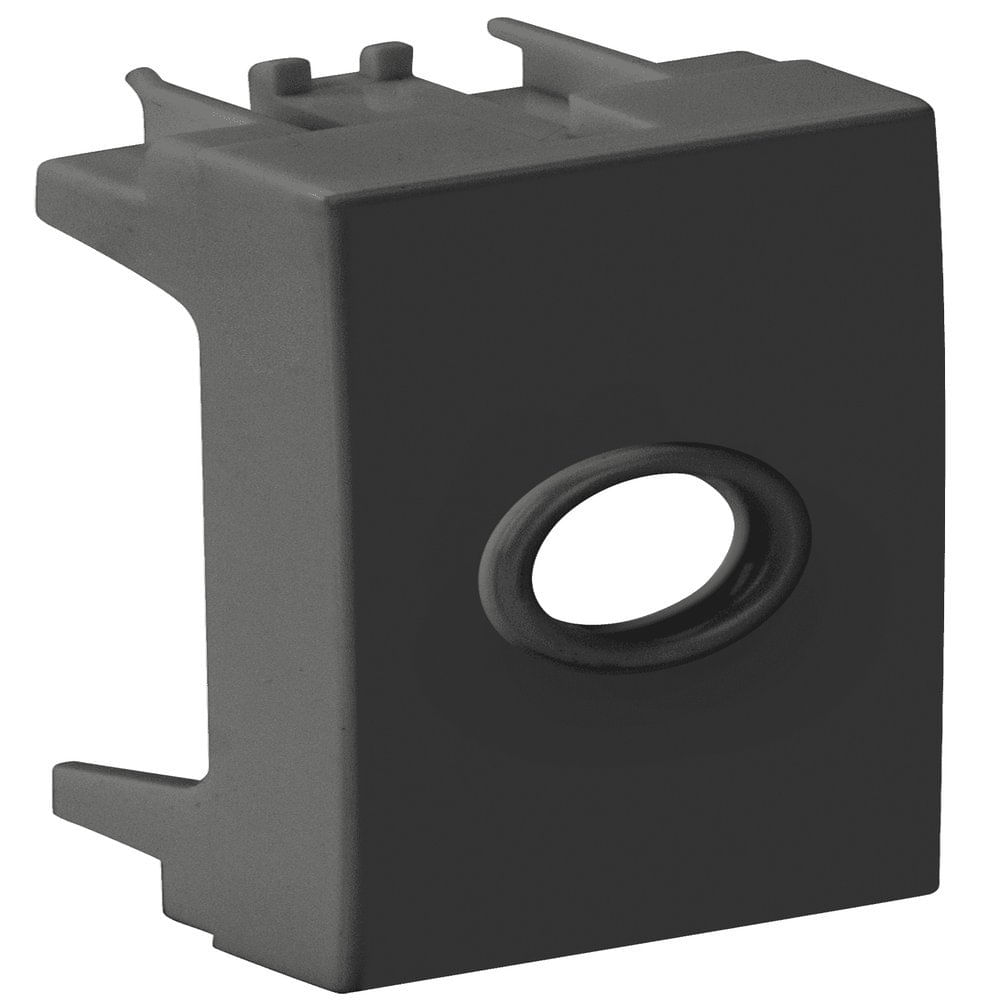 Módulo Complemento Saída De Fio Grafite Fosco S30/35 Simon