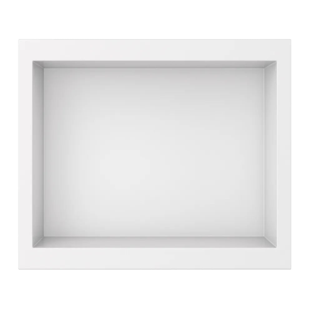 Nicho Banheiro Multi 60X30X10 Branco Liso Cozimax