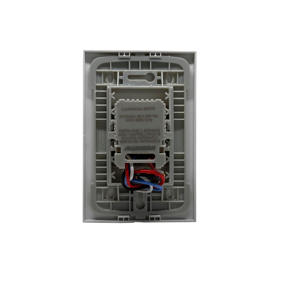 Campainha Dueto Bic C/Pl 4X2 Br Inova Pro Alumbra