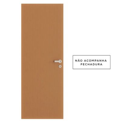 Folha Porta Lisa Solida MDP Freijó 210x62 Vert