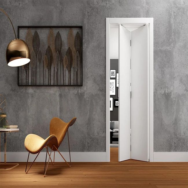 Folha Porta Camarão Duo Lisa 210X72  Primer Sem Ferragem Vert