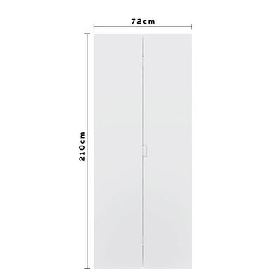 Folha Porta Camarão Duo Lisa 210x72 Primer Vert