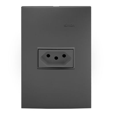 Conjunto-1-Tomada-2P-T-Padrao-Brasileiro-10A-250V-Grafite-30-Line-Simon-2619733-1