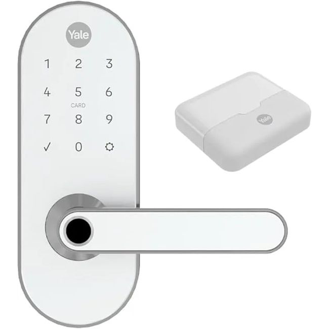 Combo Fechadura Digital Ymc 420W Br Yale Connect