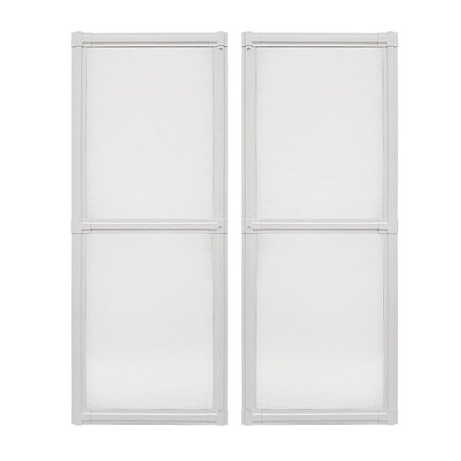 Tela Mosquiteira Janela Multiflex Aço Branco 120x150x3 Prátika Sasazaki