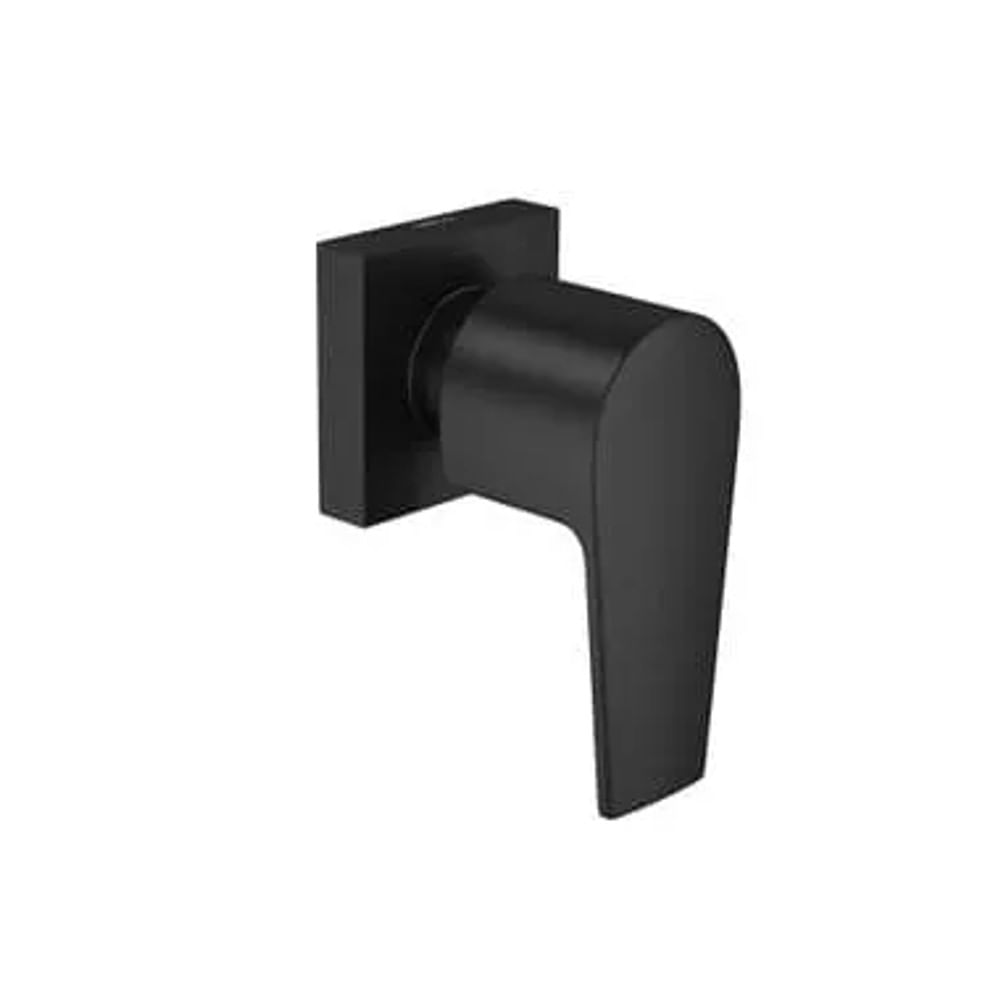 Acabamento Para Registro De Gaveta Level Até 1" Black Matte Deca