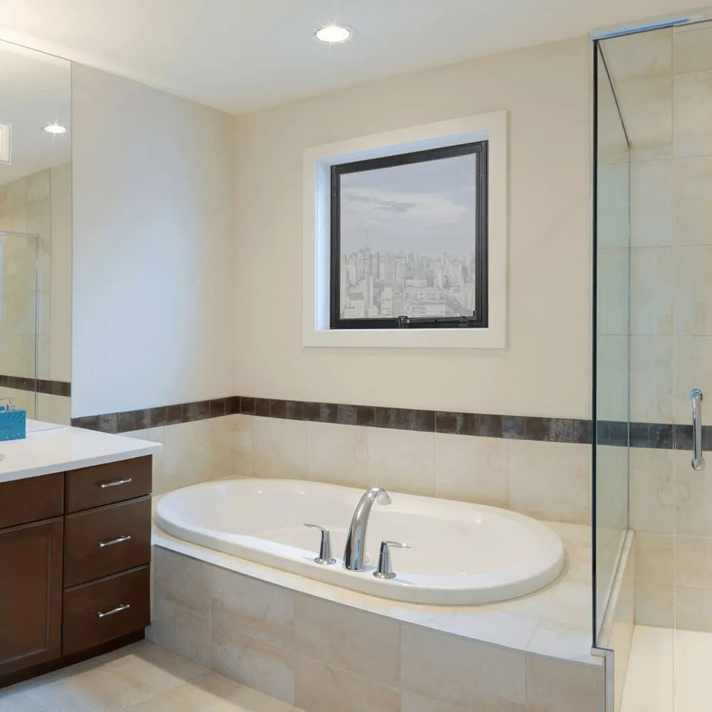 Janela Maxim-ar de Alumínio 60x60 Preta Ecosul Esquadrisul