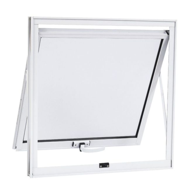 Janela Maxim-Ar Alumínio Branco 60x60x4 Alumifort Sasazaki