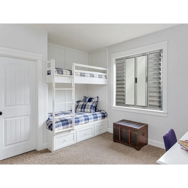 Janela Veneziana de Alumínio 100x120 Prata Ecosul Esquadrisul