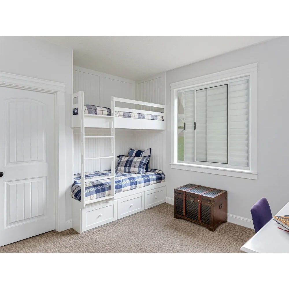 Janela Veneziana de Alumínio 100x120 Direita Branco Ecosul Esquadrisul