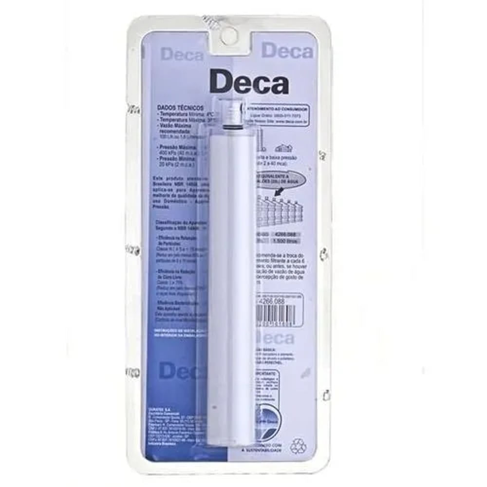 Cartucho Para Filtro Twin / Couple / Single Deca