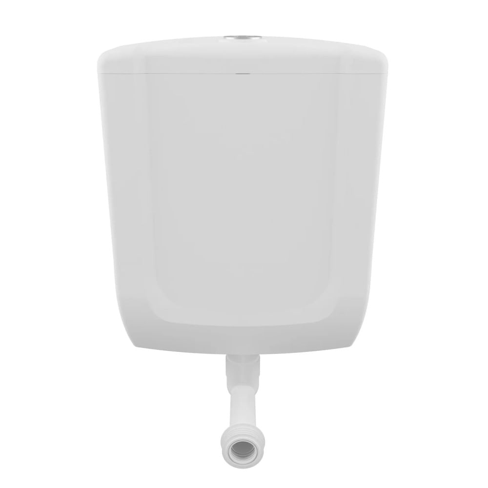 Caixa Descarga Baixa Branca De Até 6 Lpf E Duplo Acionamento Astra