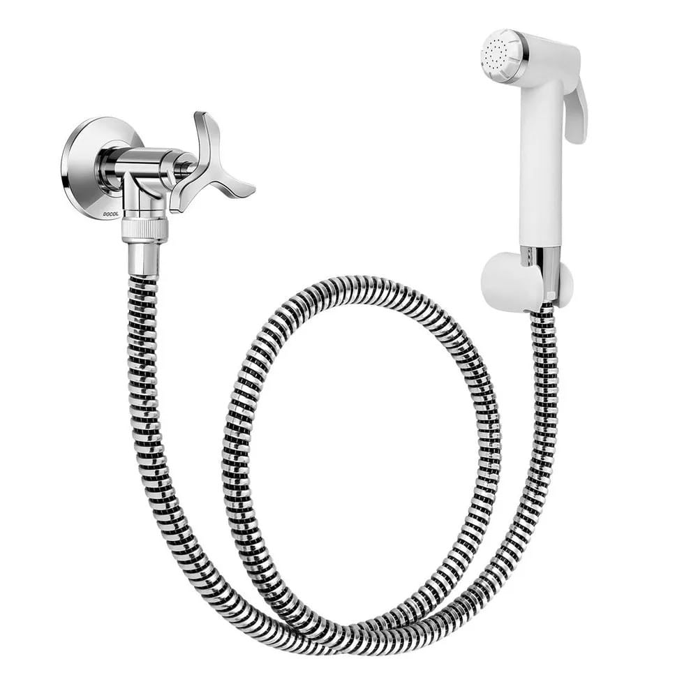 Ducha Higiênica Com Registro E Gatilho Nova Pertutti Docol