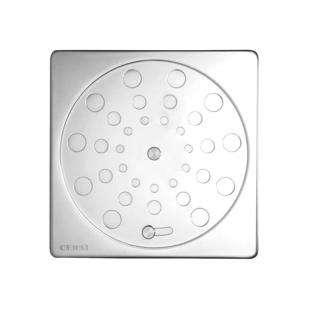 Grelha Quadrada De Aço Inoxidável Com Fecho 100Mm Censi