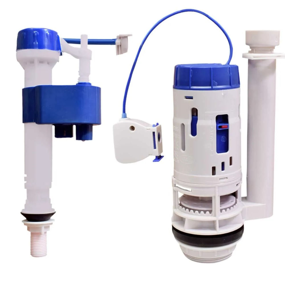 Kit Caixa Acoplada Entrada Master Flux E Saída Dual Flush 3X1 Censi