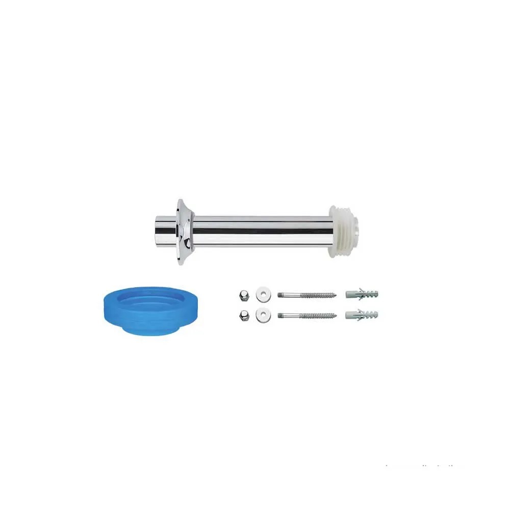 Kit de Instalação para Bacia Convencional com Fixação Vertical Cromado Deca