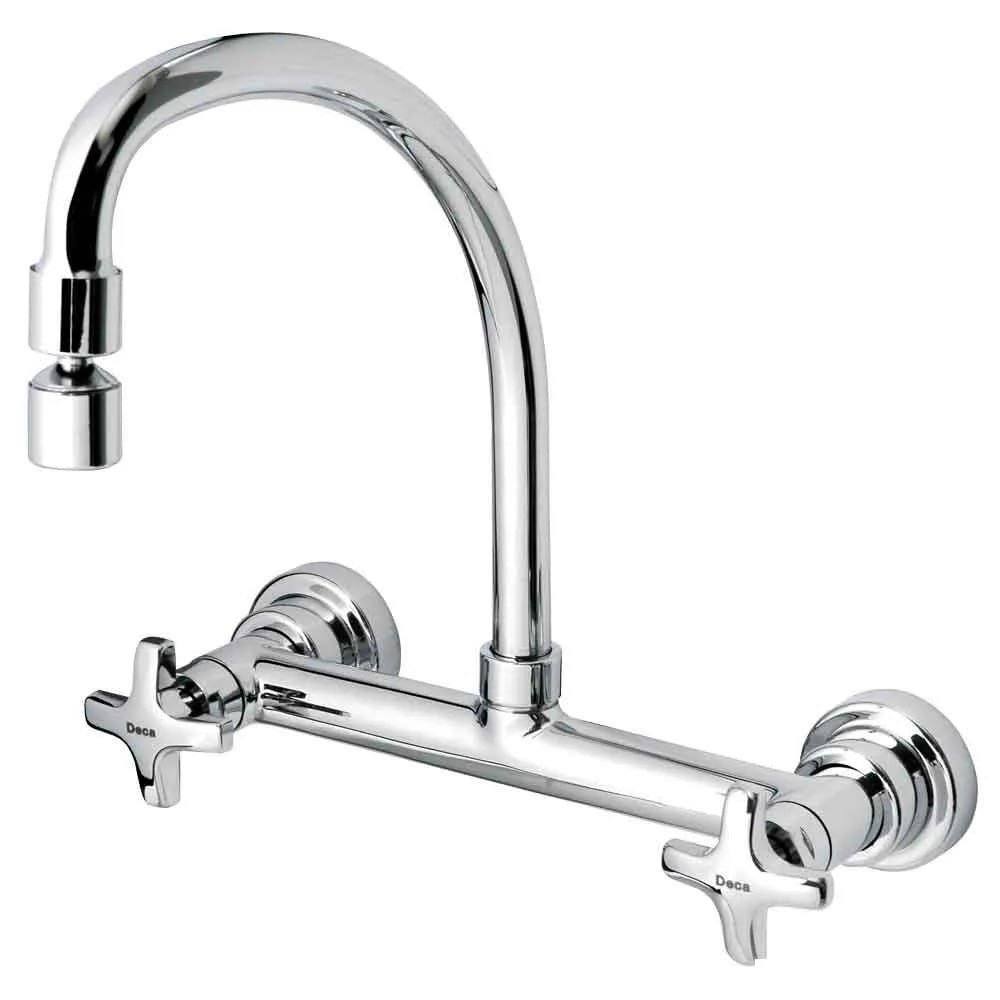 Misturador De Parede Para Cozinha Max Cromado Deca