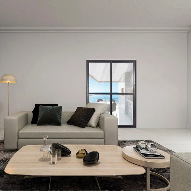 Porta Correr 2 Folhas Móveis Vlis 210x150 Preto Topsul Esquadrisul