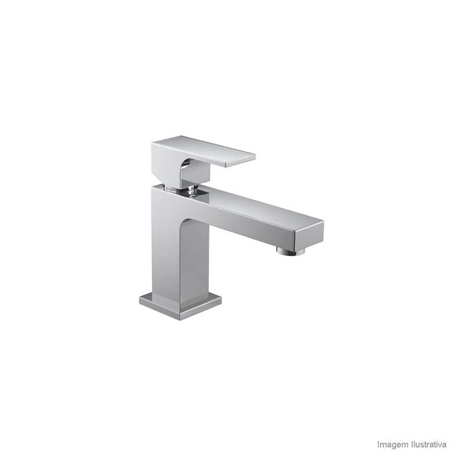 Torneira com Misturador P/ Lavatório Monocomando De Mesa Bica Baixa Unic Cromado Deca