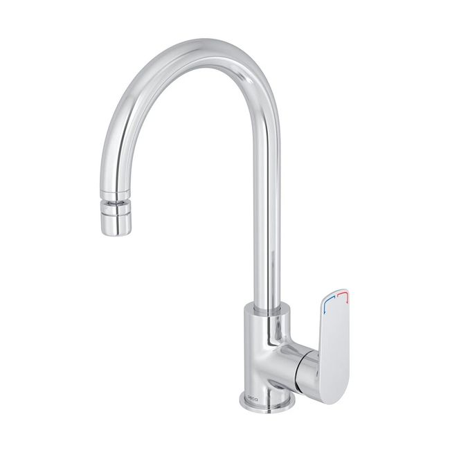 Torneira com Misturador para cozinha de Mesa Deca Level One 2251.C Cromada