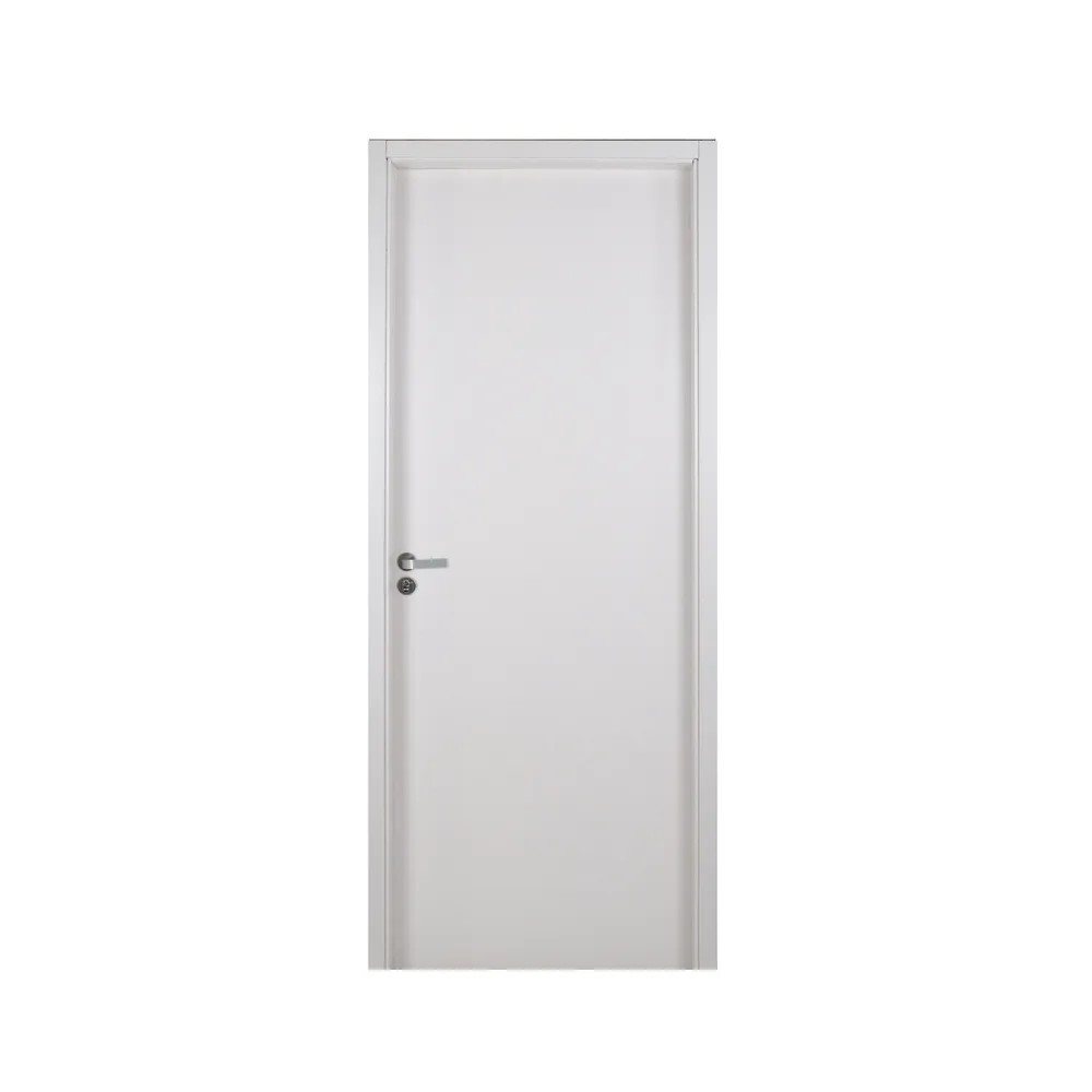 Kit Porta Melamínica MGM 210x94cm com Batente MDF Ultra 10cm Esquerdo Branco