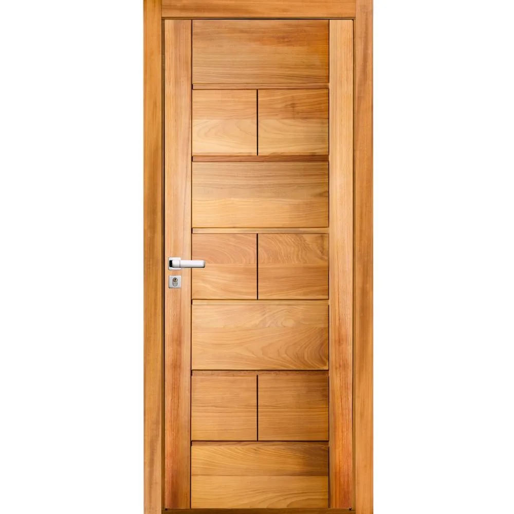 Kit Porta França c/ Fechadura Direita 210x82cm Tauari Mapaf