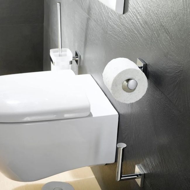 Porta papel higiênico cromado R-Line Alterna