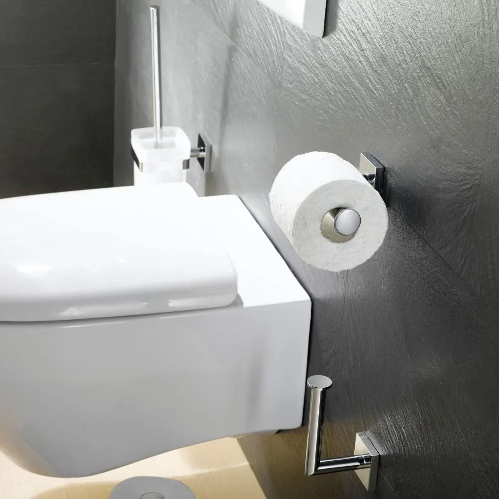 Porta papel higiênico cromado R-Line Alterna