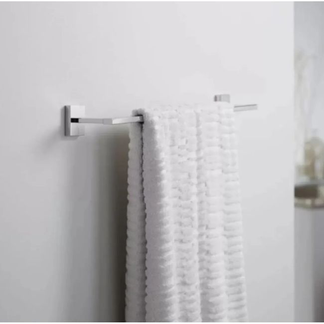 Porta Toalha Barra Square 45cm Cromado Kohler