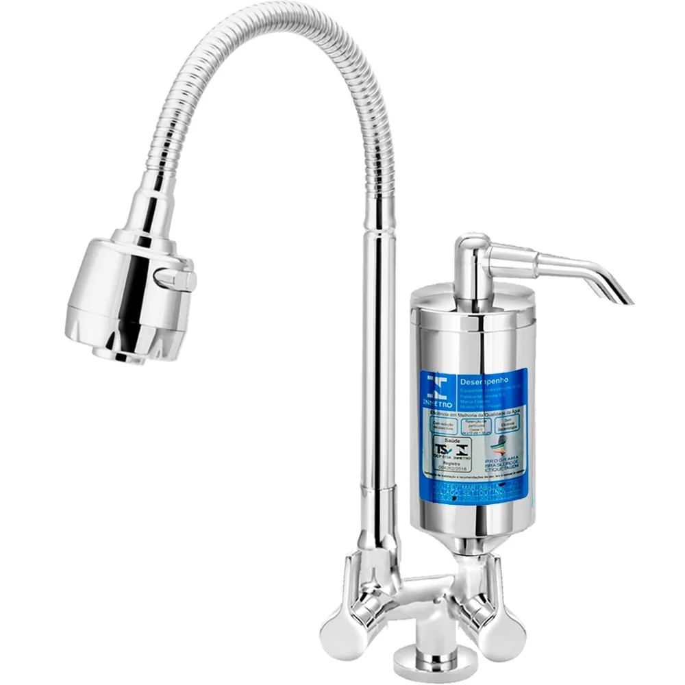Torneira Com Filtro Gourmet Mesa C60 Vtf901Cwb Esteves