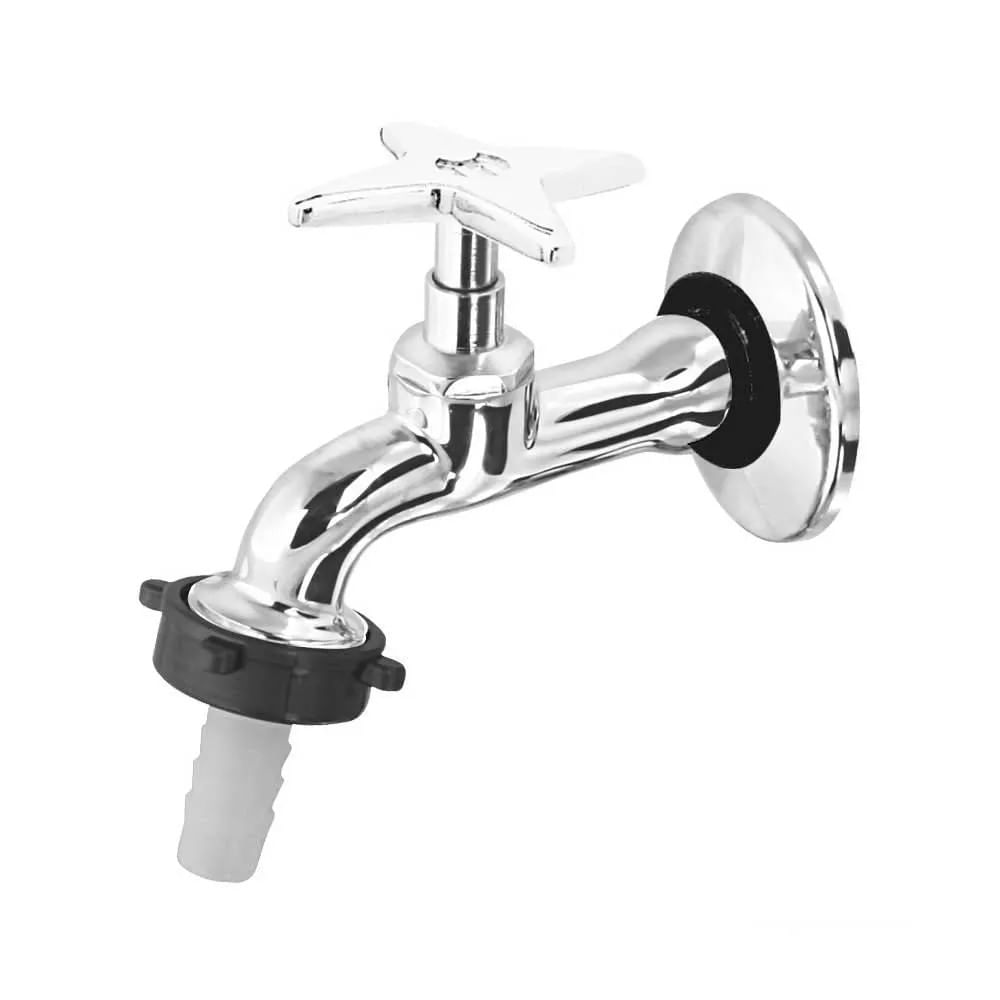 Torneira de jardim 1153 C23 VTJ023 cromada Esteves