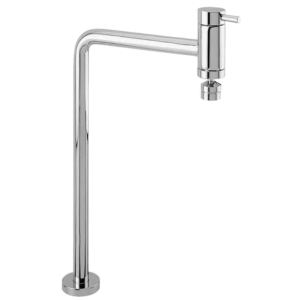 Torneira De Mesa De 90 Graus Com Bica Móvel Para Cozinha Link Cromado Deca