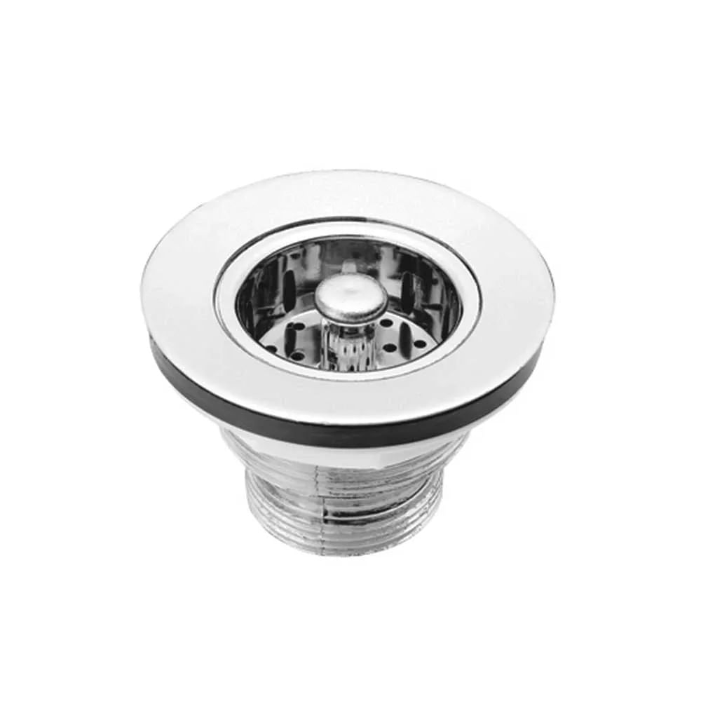 Válvula de escoamento 212 para pia americana 3.1/2" x 1.1/2" cromado Esteves