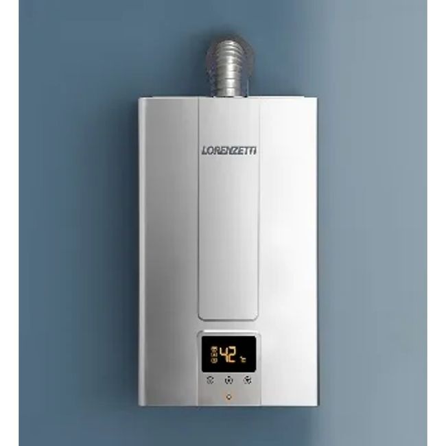 Aquecedor a Gás Inox LZ 2000DEI 20 Litros GN Display Digital Lorenzetti