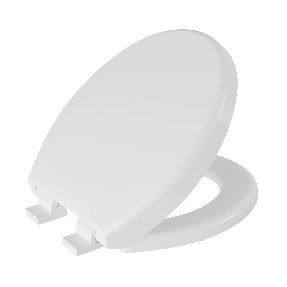 Assento Sanitário Oval com Fechamento Suave Branco 1 Astra