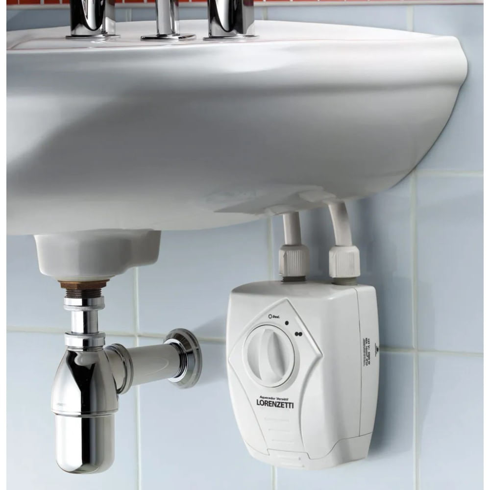 Aquecedor Elétrico Versátil Branco 5500w 220v Lorenzetti